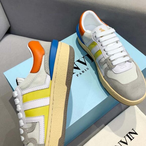 Lanvin Casual Colorblock Sneakers - Picture 2 of 7